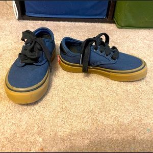 Size 10.5 Toddler Boys Vans Lace-Up Sneakers